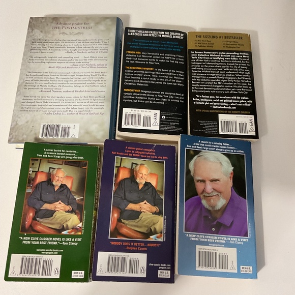 6 Books Novels Mystery Etc - Picture 4 of 4